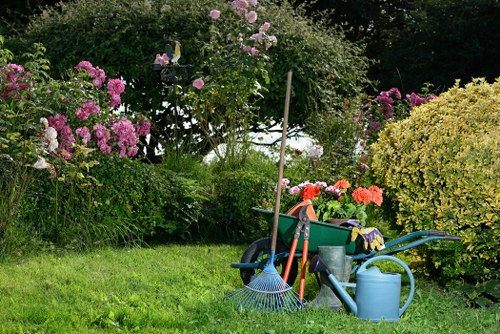 Professional gardeners from Gardeners Enfield at work