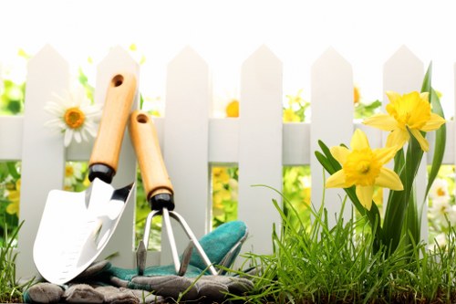 Happy clients enjoying their Enfield garden